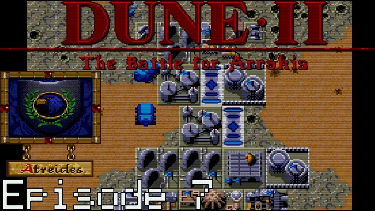 Let's play Dune II on the Commodore Amiga (Atreides part 7)