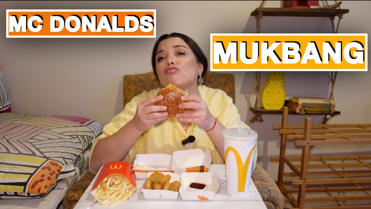 MC DONALDS 🍔 EŞLİĞİNDE YEME BOZUKLUĞU İTİRAFLARIM VE POLİKİSTİK OVER SENDROMUYLA YAŞAMAK #mukbang