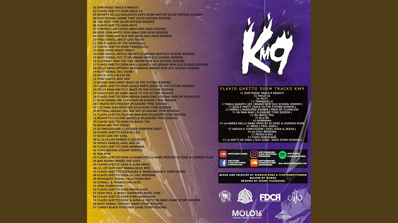 9 MENUTI POSSE TRACK KM9 (feat. Simon Gs, Gaiser, Khadim Ghetto Eden, Vincenzo Kira, Uchieman,...