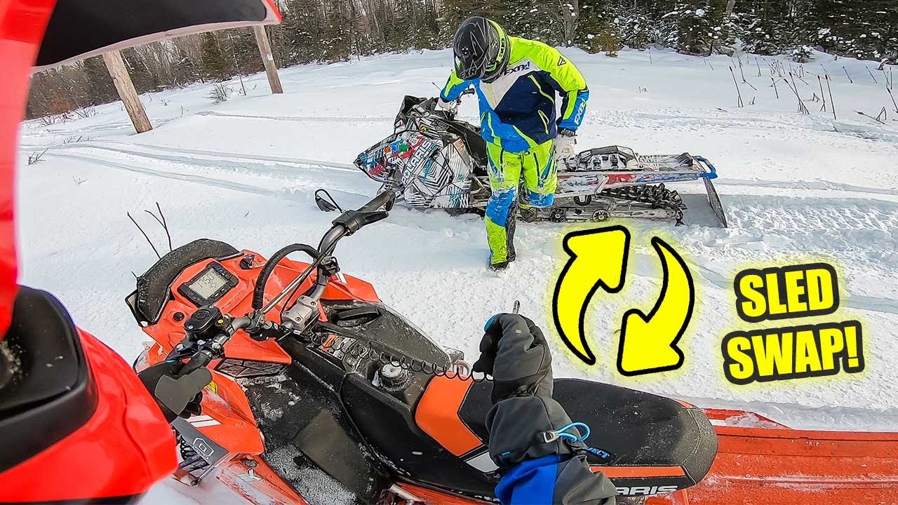 2016 Polaris RMK 800/SKS 800 Sled Swap
