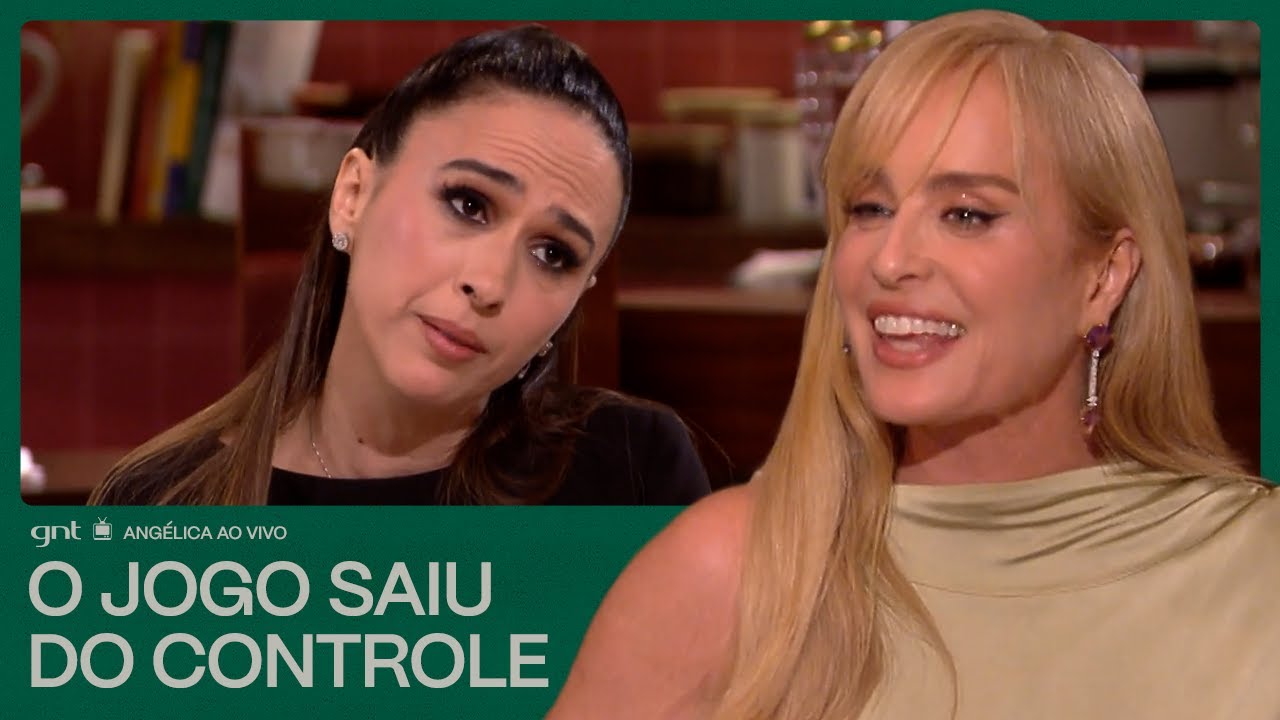 Tatá Werneck: Quem disse isso? | Angélica Ao Vivo | GNT | #Shorts