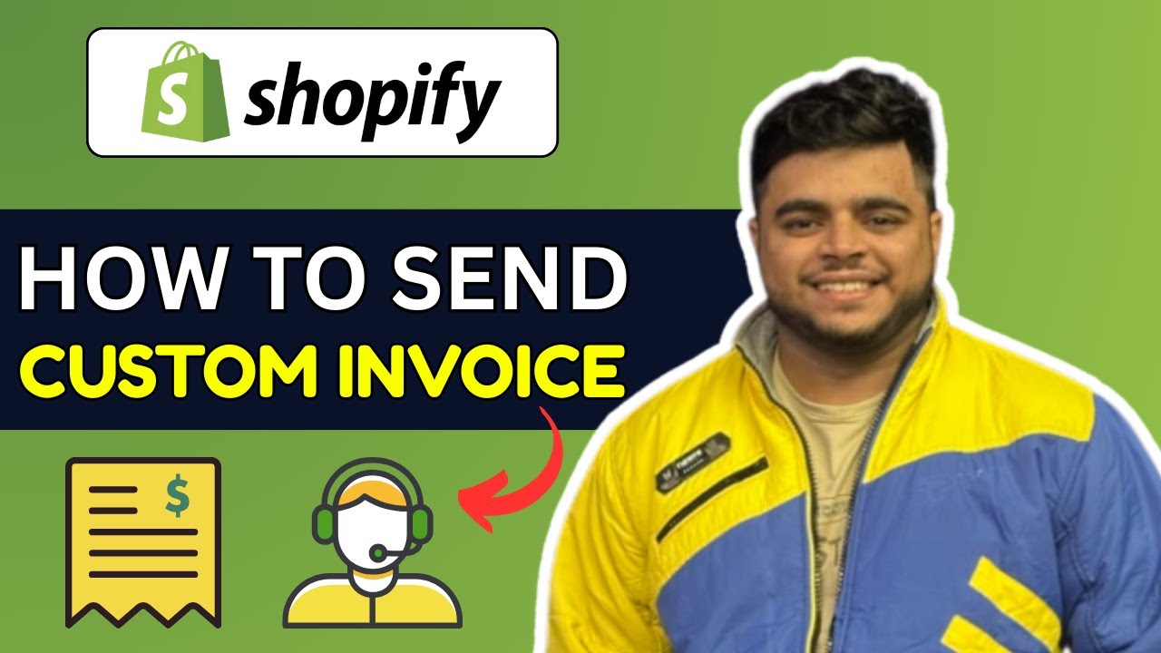 How To Send Custom Invoice On Shopify | Quick Tutorial for Beginners