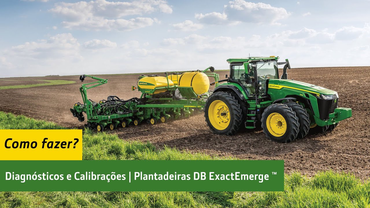 Diagnósticos e Calibrações  p/ Plantadeiras DB ExactEmerge™