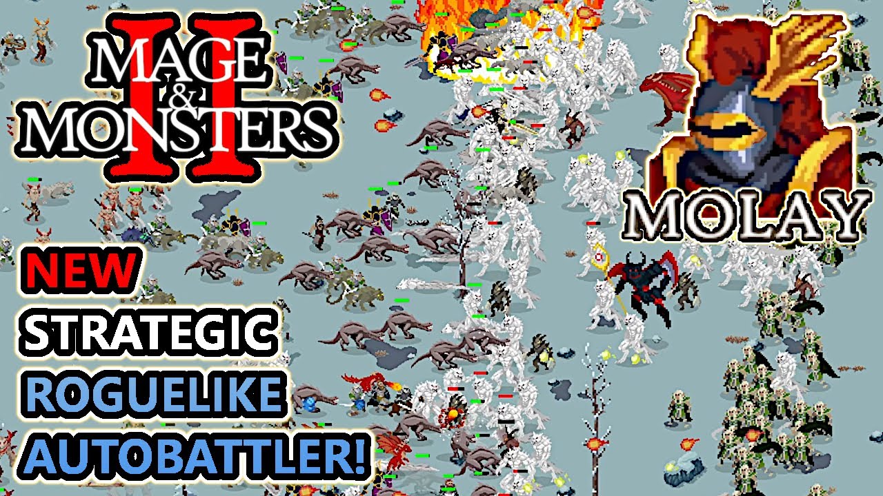 My FAVORITE Hero! INSANE Difficulty! NEW High Fantasy Roguelike Autobattler! | Mage & Monsters II