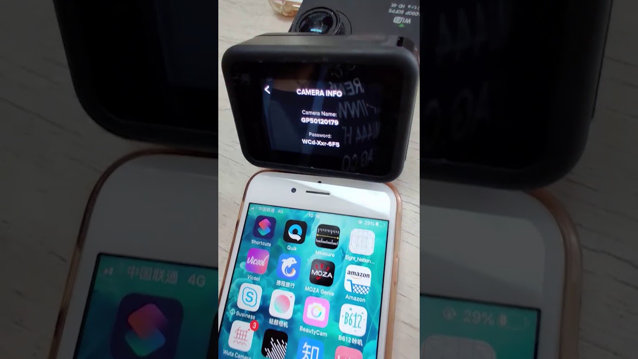Connect GoPro Hero 8 To FeiyuTech Vimble 2A