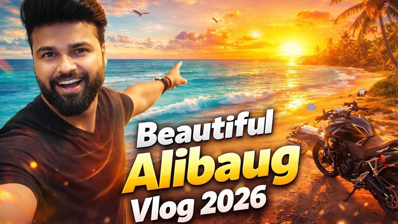 Alibaug Beach Vlog 2026 | Mumbai Se Perfect Weekend Getaway 🌊 Ep-5