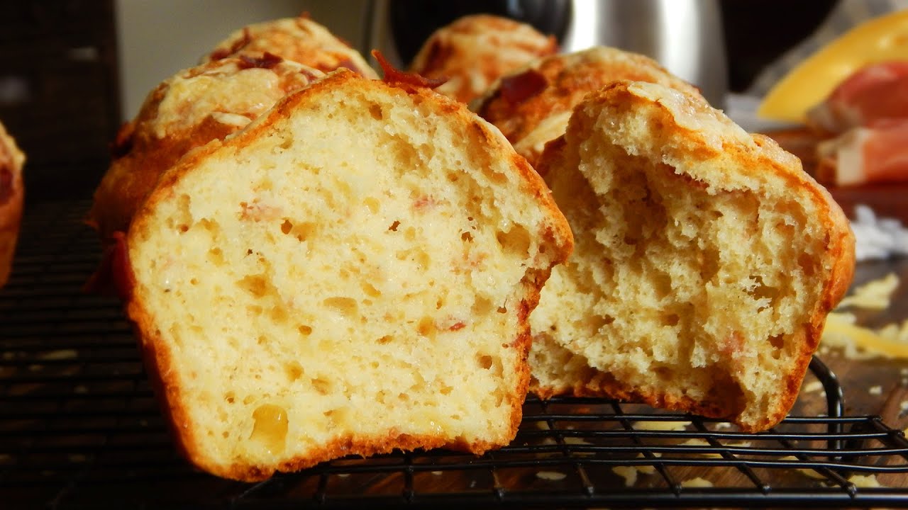 Muffins Salados de Jamón y Queso | Muy fáciles y rápidos! - CUKit!