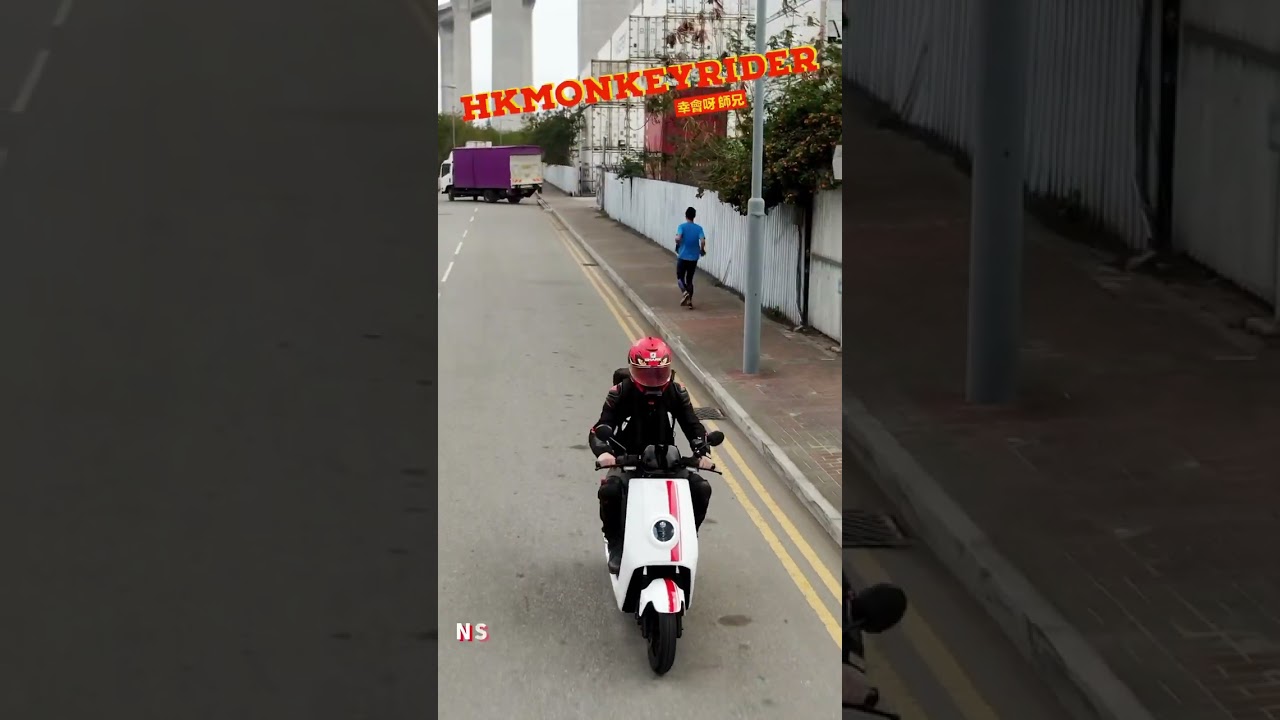 NIU NQi GT Hong Kong Riding Shots. #bike #motorcycle #scooter #biker #bikelife #electricvehicle