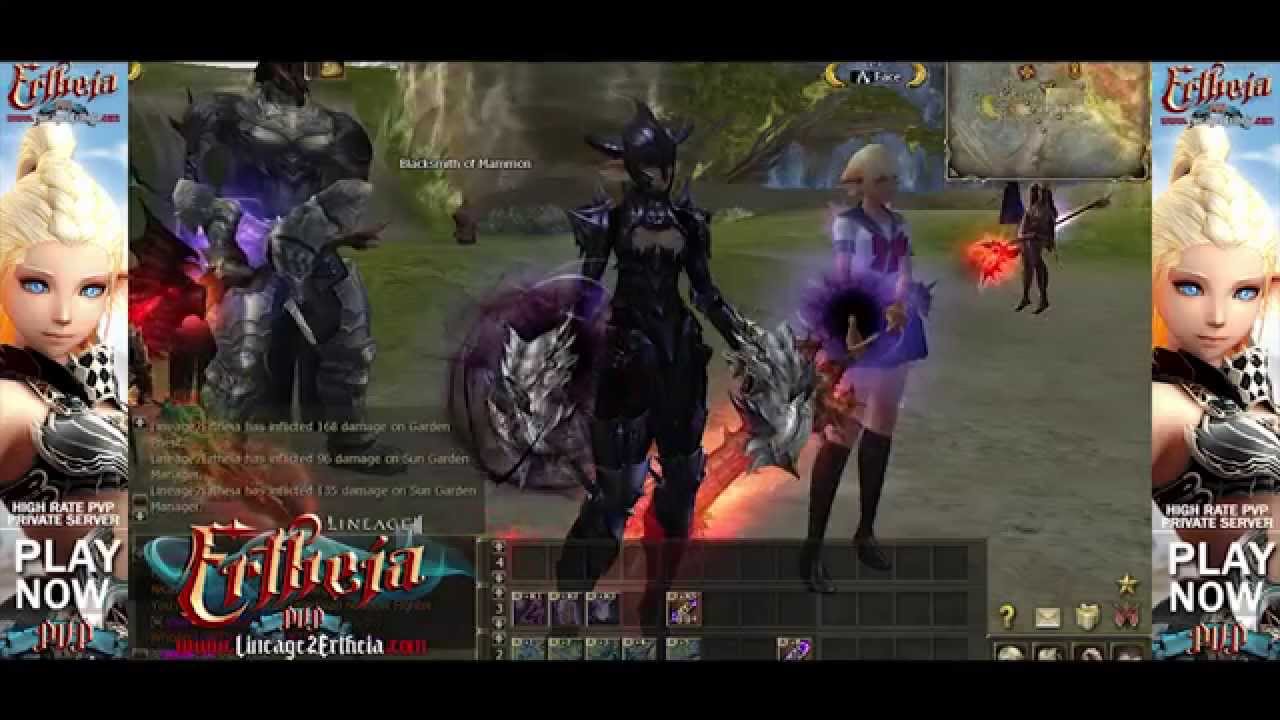 Lineage 2 Ertheia Shadow Weapons  and new Armor - Infinite Odissey Content