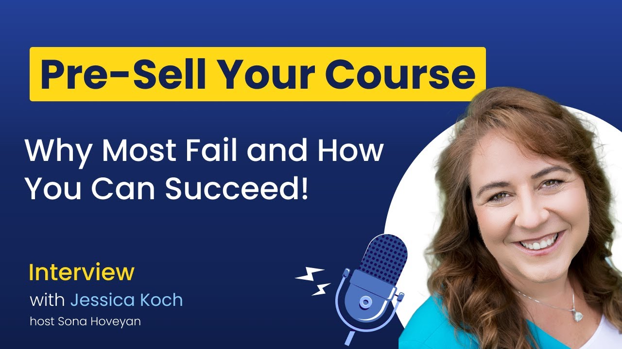 Creator's Life Episode 1: How To Pre-Sell Your Online Course and Why Your Course Fails