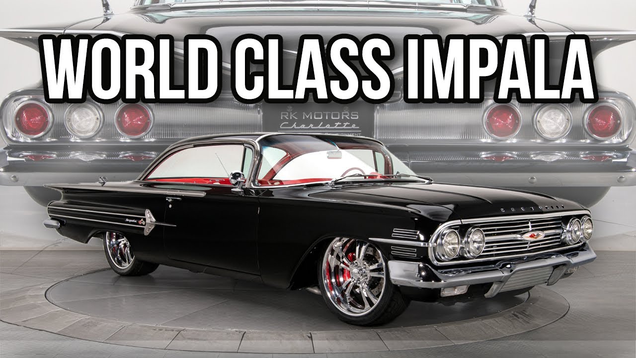 Body-Off Built 1960 Impala Restomod 348 V8 4-speed with Air Ride  -  SOLD  -  #137503