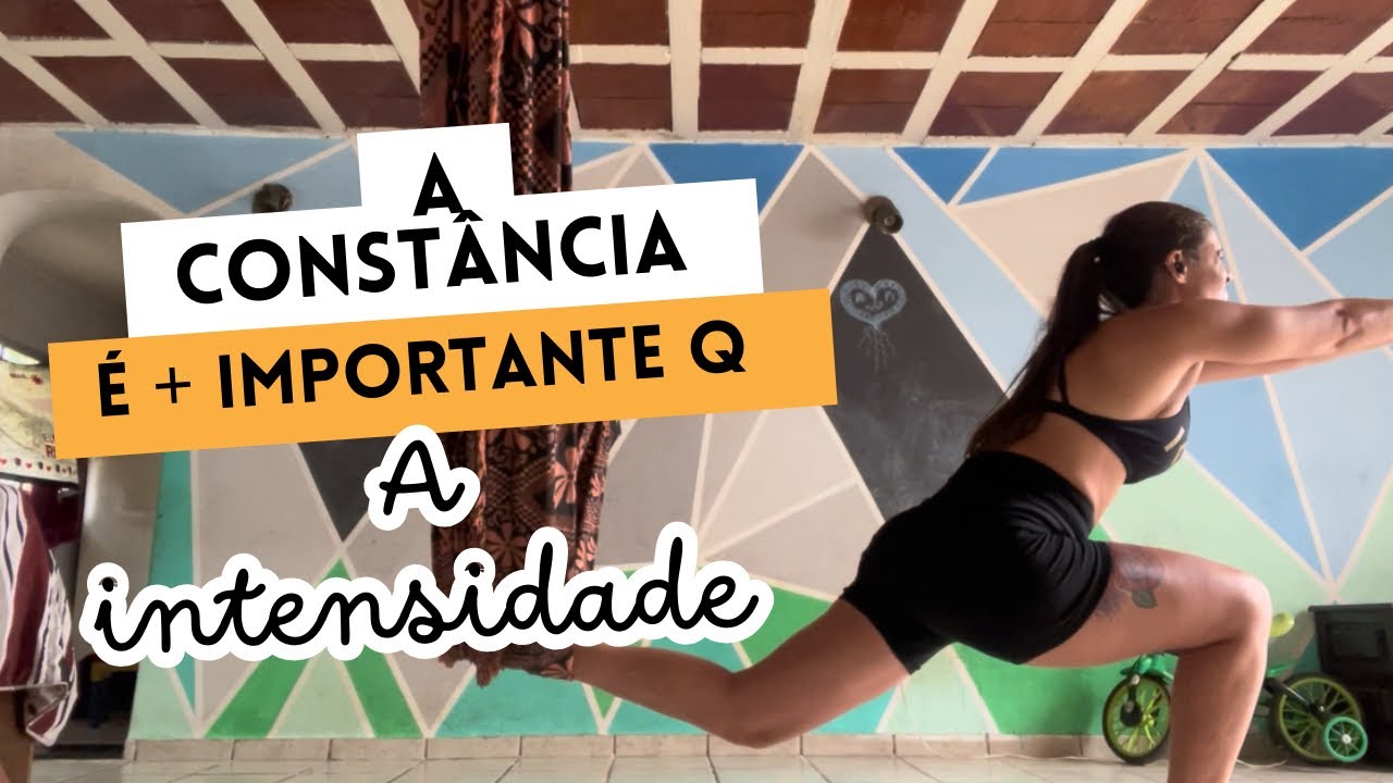A constância é mais importante que a intensidade 