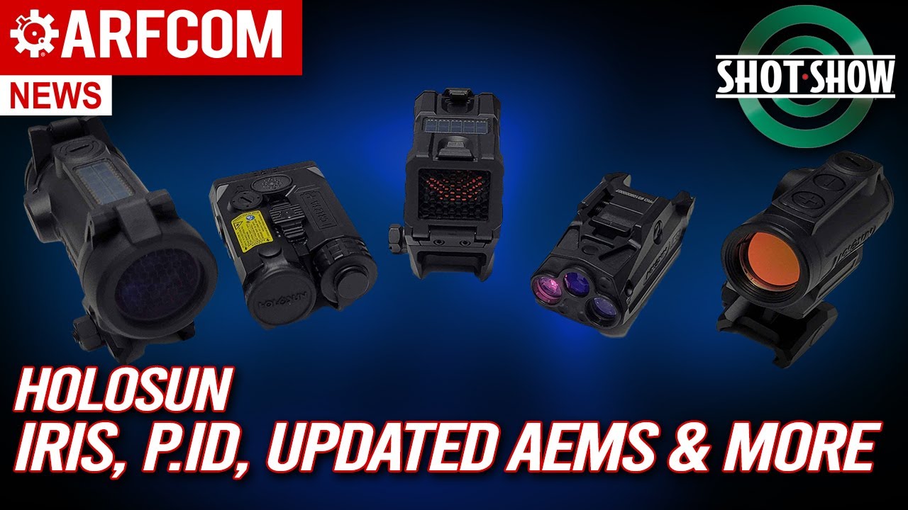 IRIS, P.ID, обновлённая AEMS и многое другое | Holosun | SHOT Show 2025