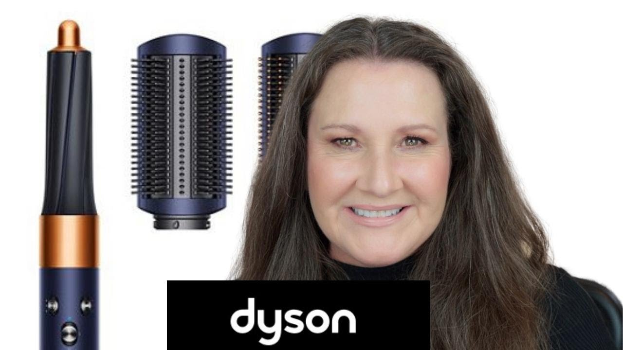 How To Straighten Curly Hair | Dyson Airwrap Smoothing Brush Tutorial | No Frizz