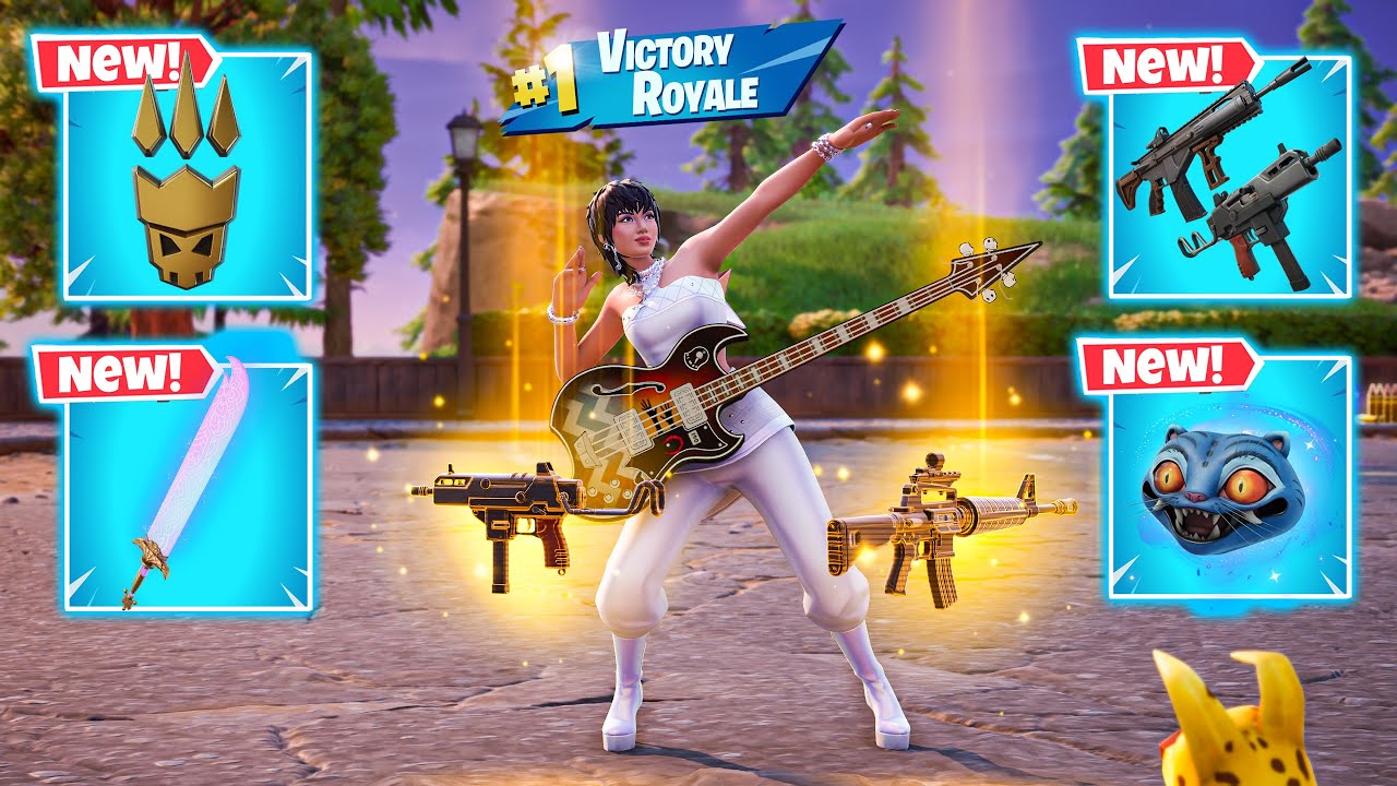 ROCKSTAR LISA vs NEW! MYTHIC'S CHALLENGE ( NEW! Fortnite Chapter 7 Season 1 )