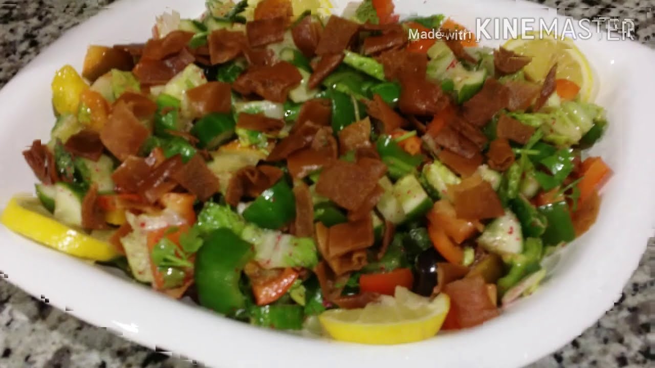 CARA MEMBUST SALAD /PETTUSH ALA TIMUR TENGAH