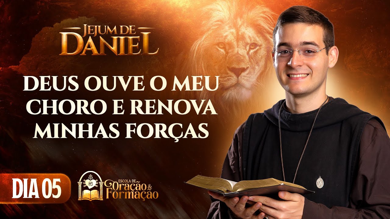 Jejum de Daniel  5º dia - Deus ouve o meu choro e renova minhas força - Salmo 6 - Instituto Hesed