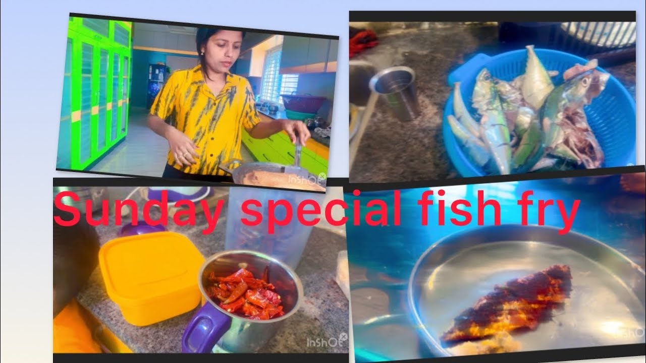 ಸಂಡೆ ಸ್ಪೆಷಲ್ ಫಿಶ್ ತವ ಫ್ರೈ ಮಾಡೊಧು ಹೇಗೆ ನೋಡಿ # fish fry masala 