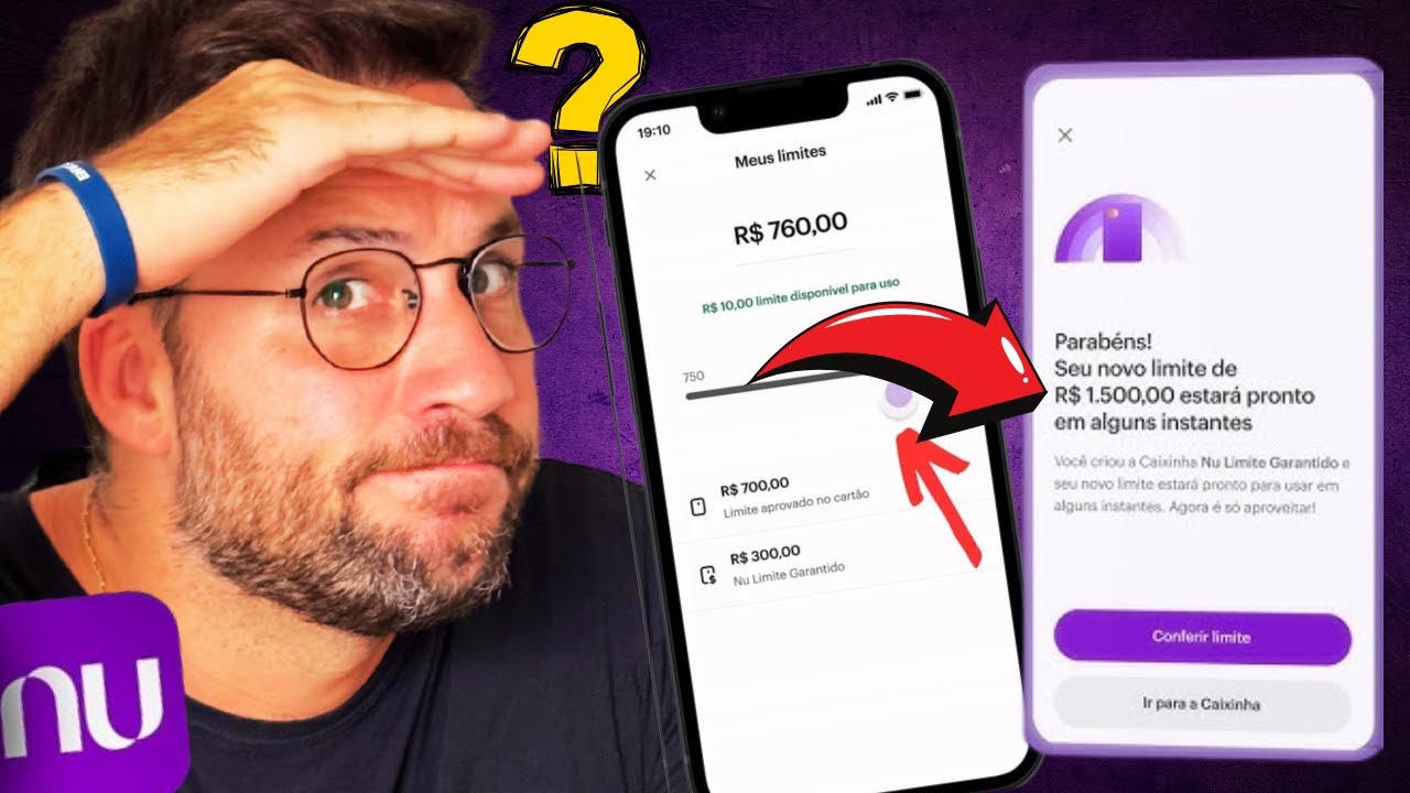 NU LIMITE GARANTIDO! GARANTE AUMENTO LIMITE?