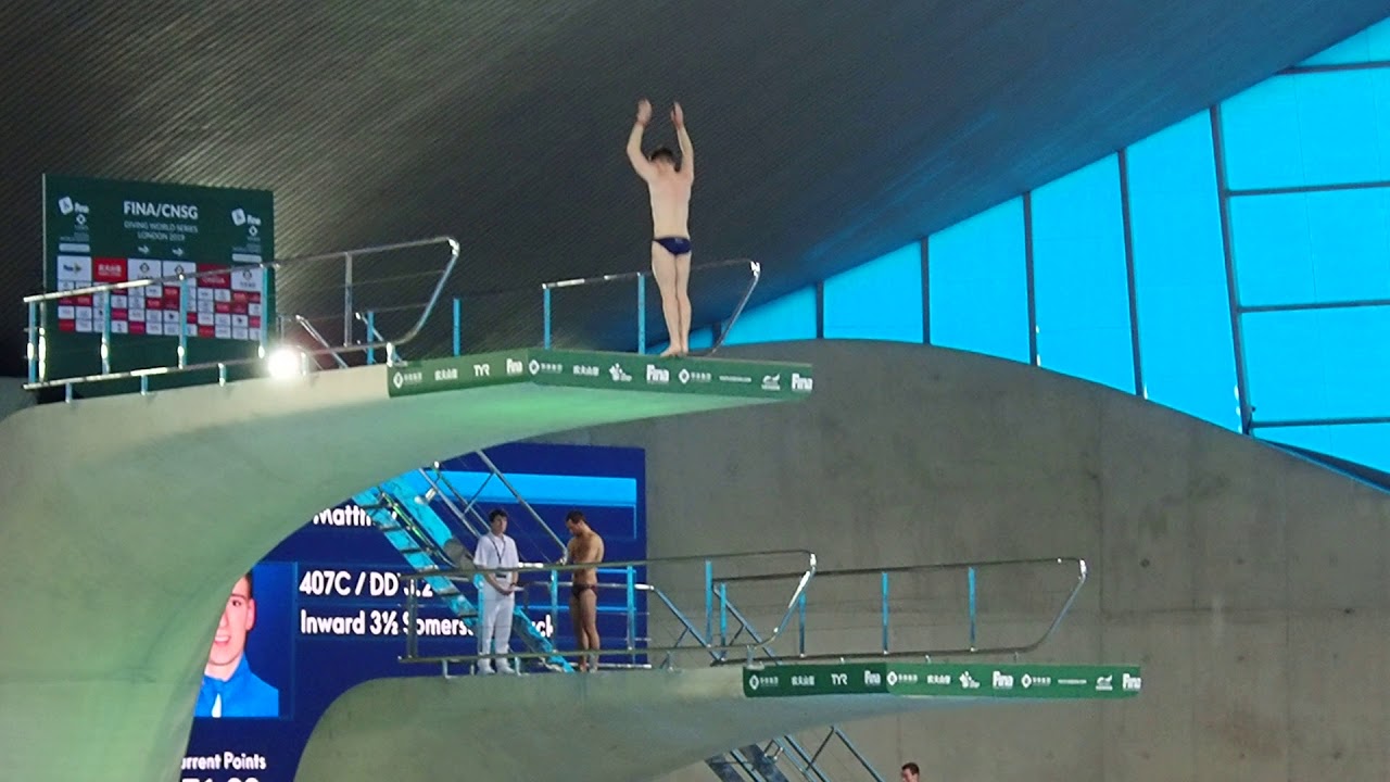 Matty Lee 10m Final - FINA/CNSG Diving World Series 2019 London: Round 3