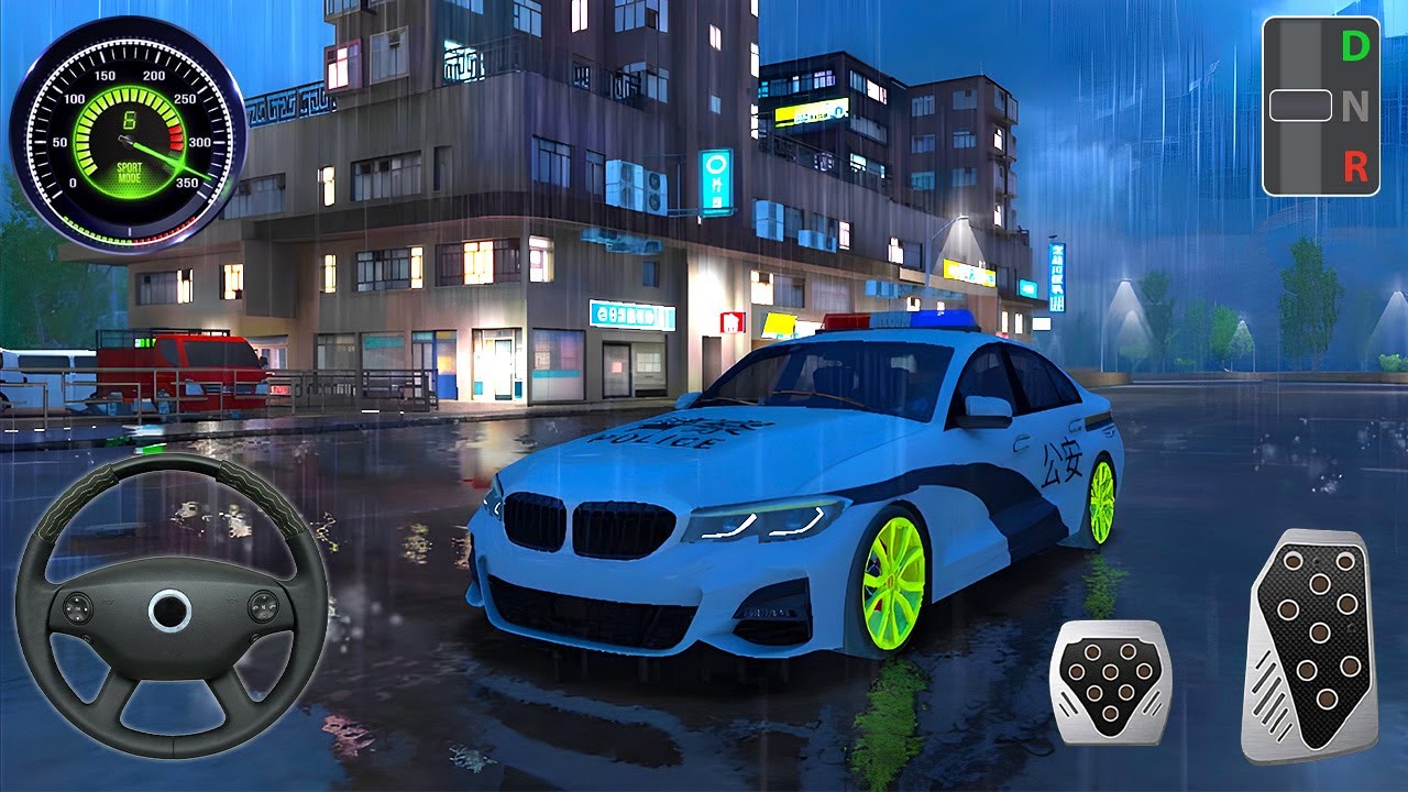 New Police Simulator 2026 – Extreme Police Car Driving Real Sirens, Dangerous Criminals City Patrol