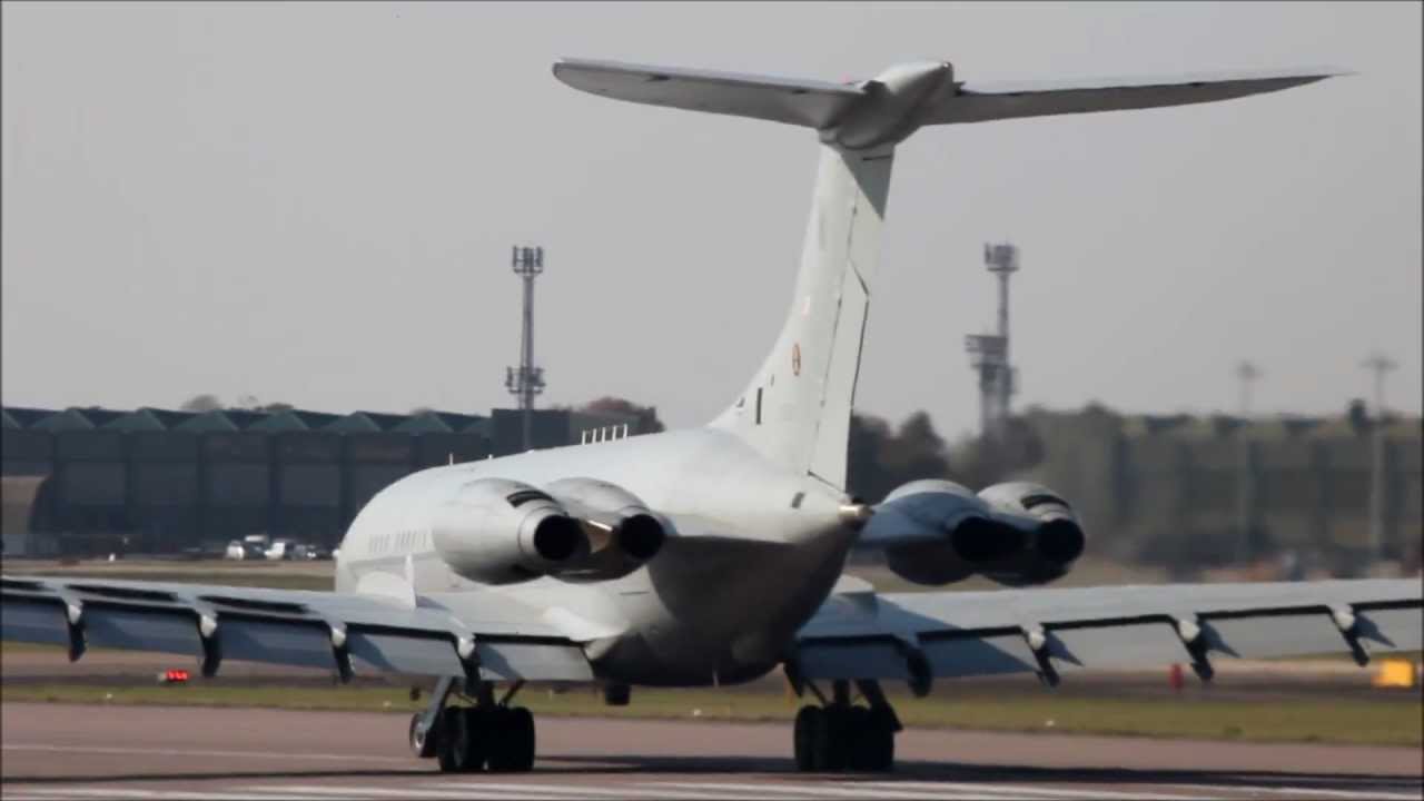 Royal Air Force Vickers VC-10 - Powerful departure !!! (HD)