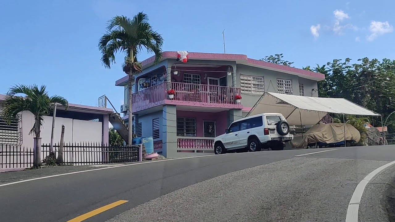 Ruta de Mayaguez hasta Maricao, P.R.