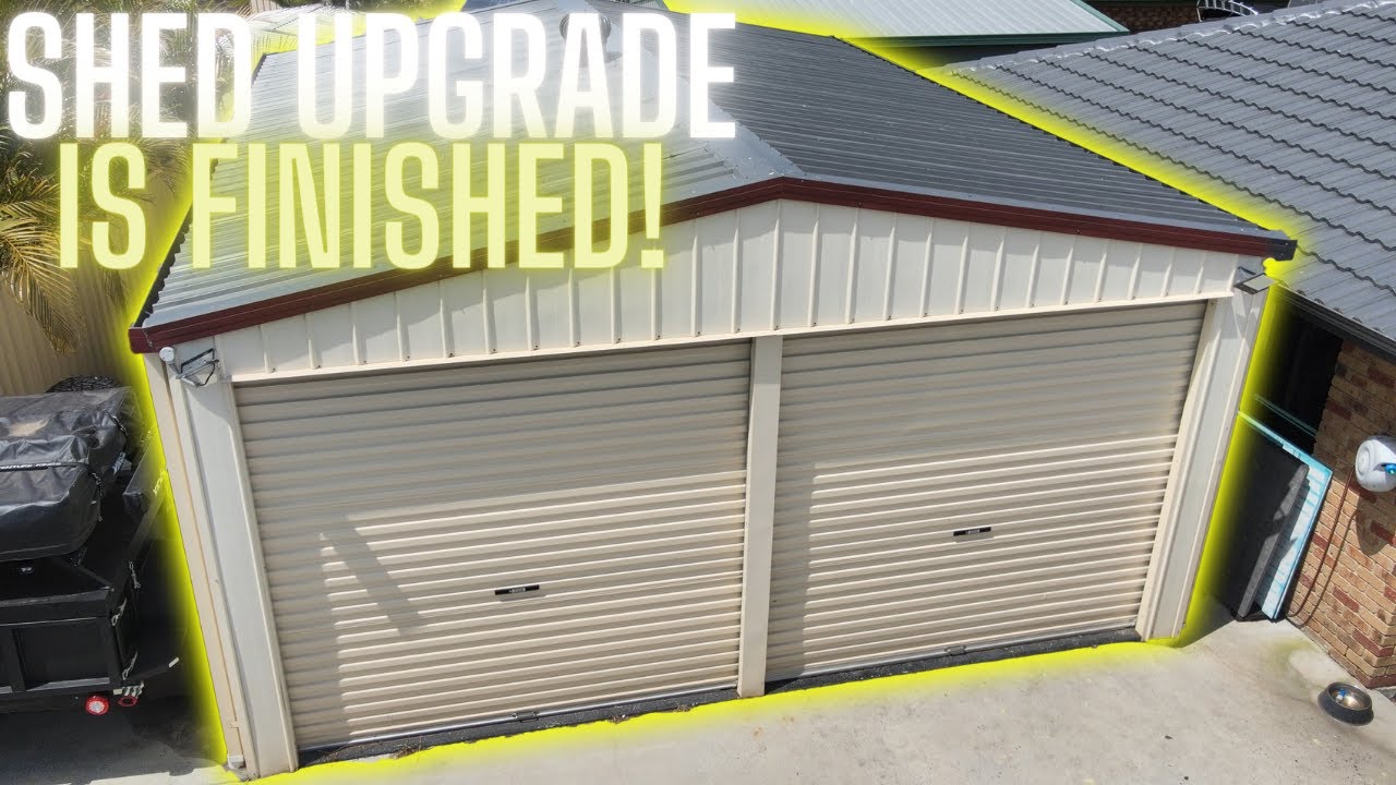 The ULTIMATE Shed / Workshop Is Finished ! Part 3