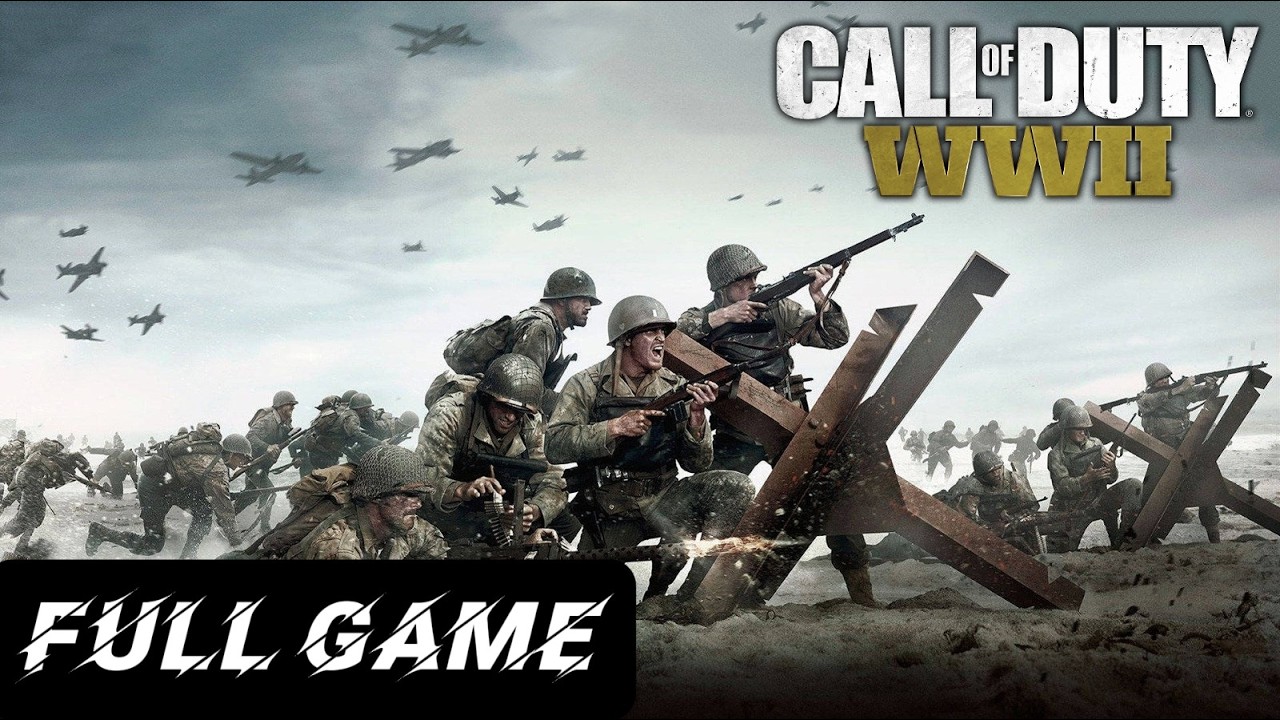 Call of Duty: WWII – Full Game Gameplay Walkthrough | No Commentary