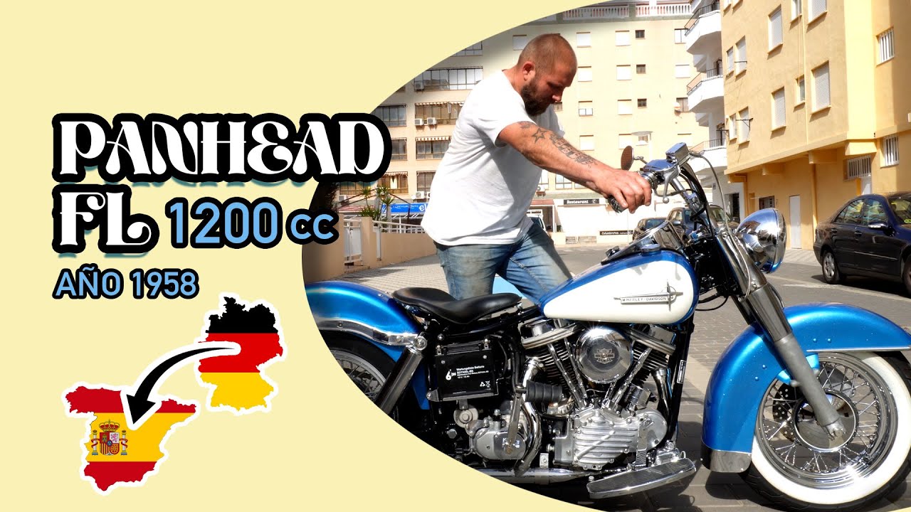 Ha vuelto: Domenik muestra su Panhead 1958 | Moto custom vieja escuela