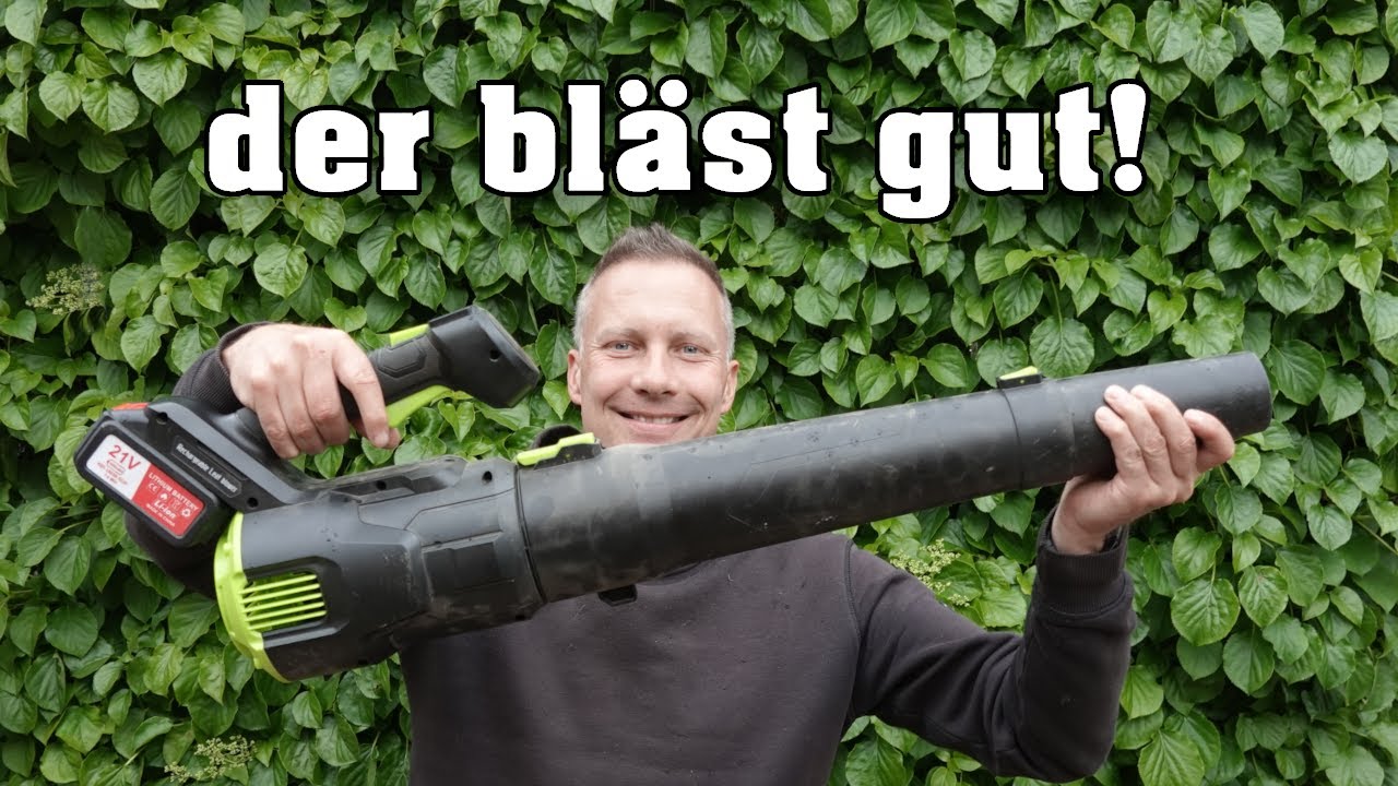 Changemoore bürstenloser Akkus Laubbläser, günstig und trotzdem viel Power