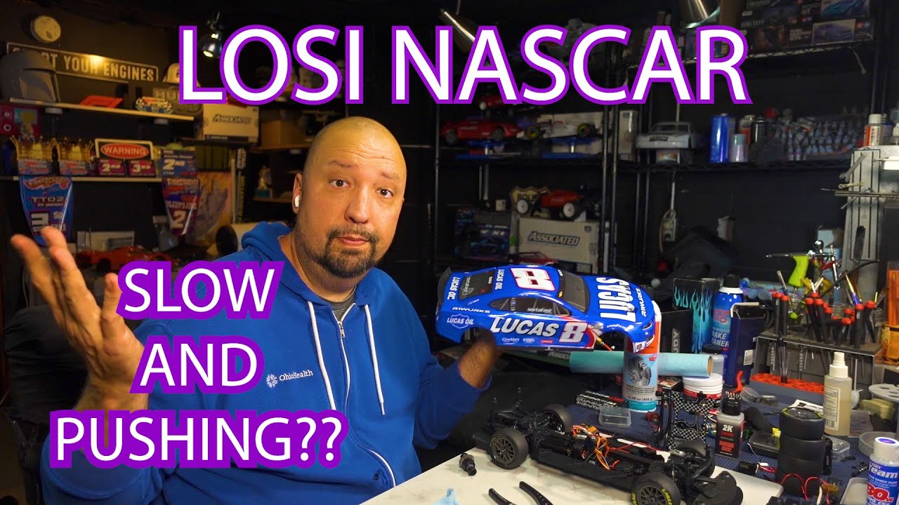 LOSI NASCAR: ТОЛКАЙ И МЕДЛЕННО?? Давайте посмотрим на разницу и высоту.