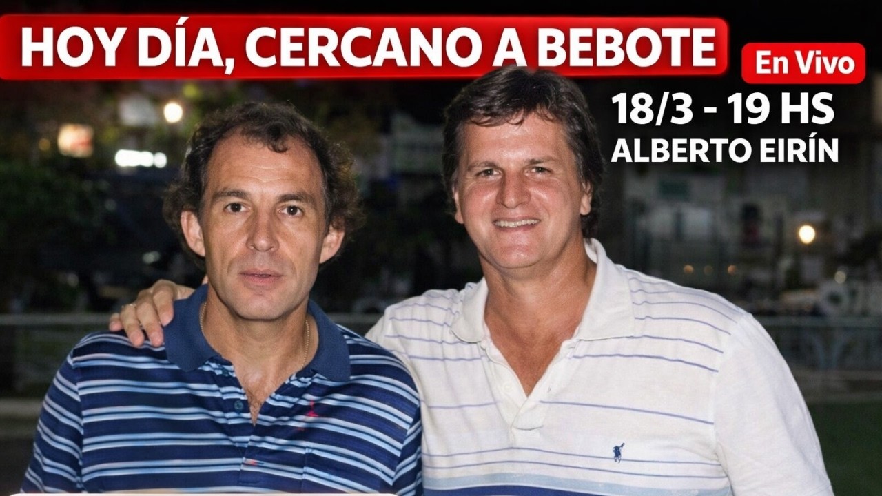 EN VIVO con una persona muy cercana Politicamente a Bebote Alvarez y en su momento a Grondona: EIRIN