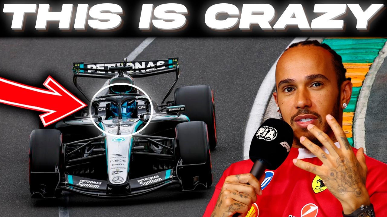 They hid this in Russell's car! Hamilton discovers it and is shocked after the Australian GP