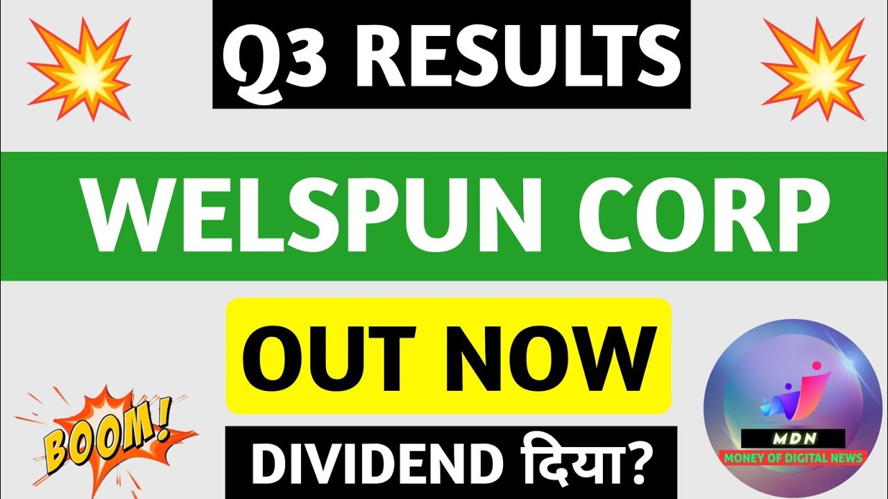 Welspun Corp&nbsp;Q3 Results 2026 | Welspun Corp&nbsp;share latest news | Welspun Corp&nbsp;Results Today
