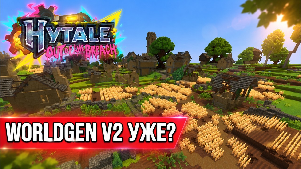 НОВАЯ ГЕНЕРАЦИЯ МИРА В HYTALE! WORLDGEN V2 И ХЭЛЛОУИН