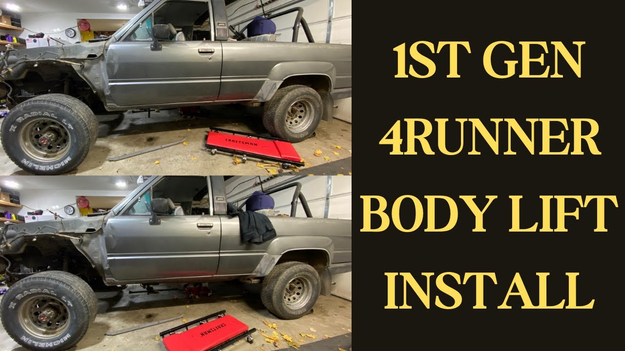 1984-1989 Toyota 4Runner Body Lift Install