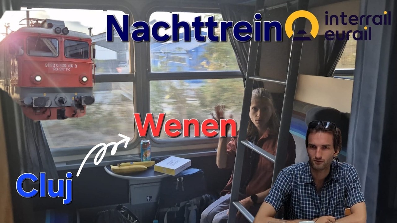 per NACHTTREIN van Cluj-Napoca naar Wenen | De grote Interrail Q&A | Interrail '24 #zomereditie🚆🛏️🇪🇺