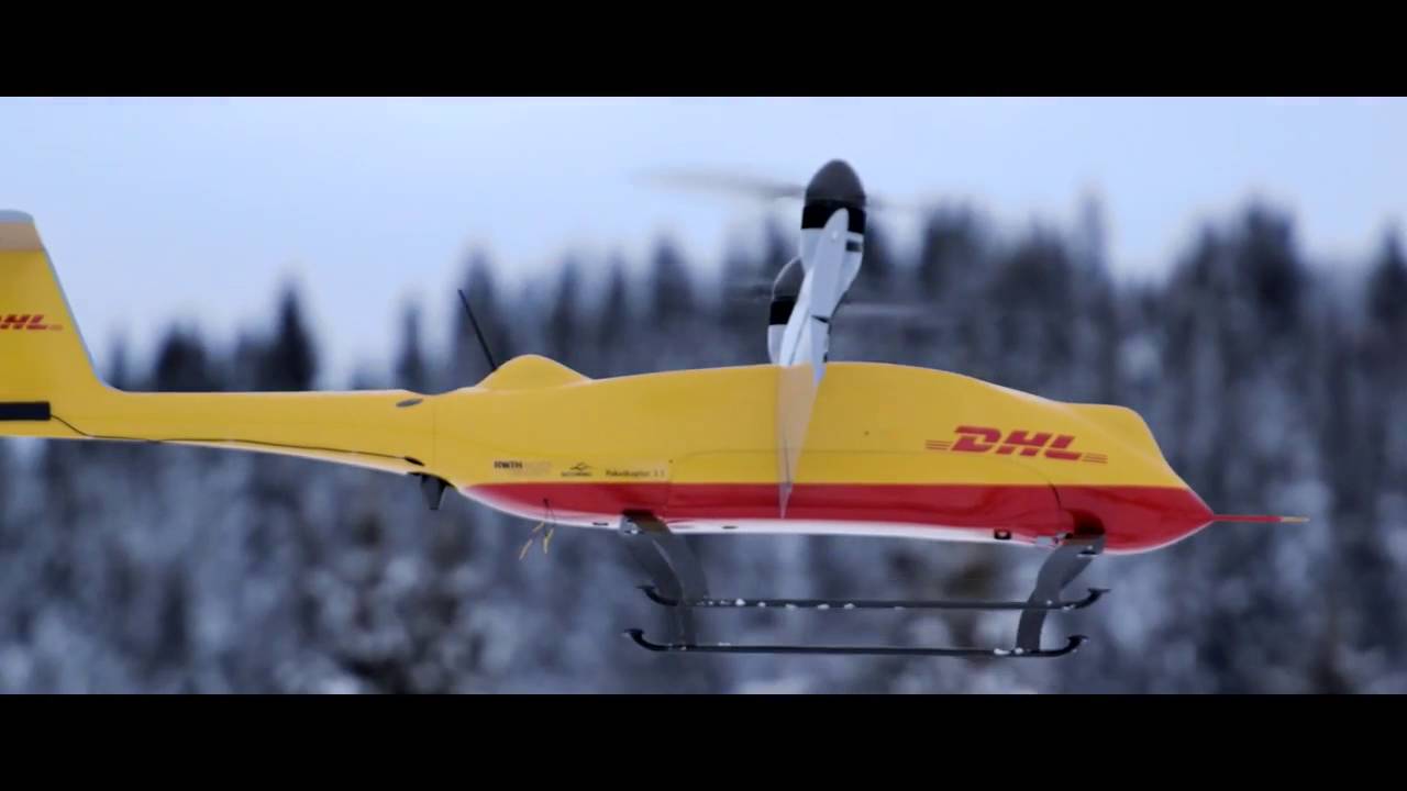 DHL teste en grandeur réelle la livraison par drones