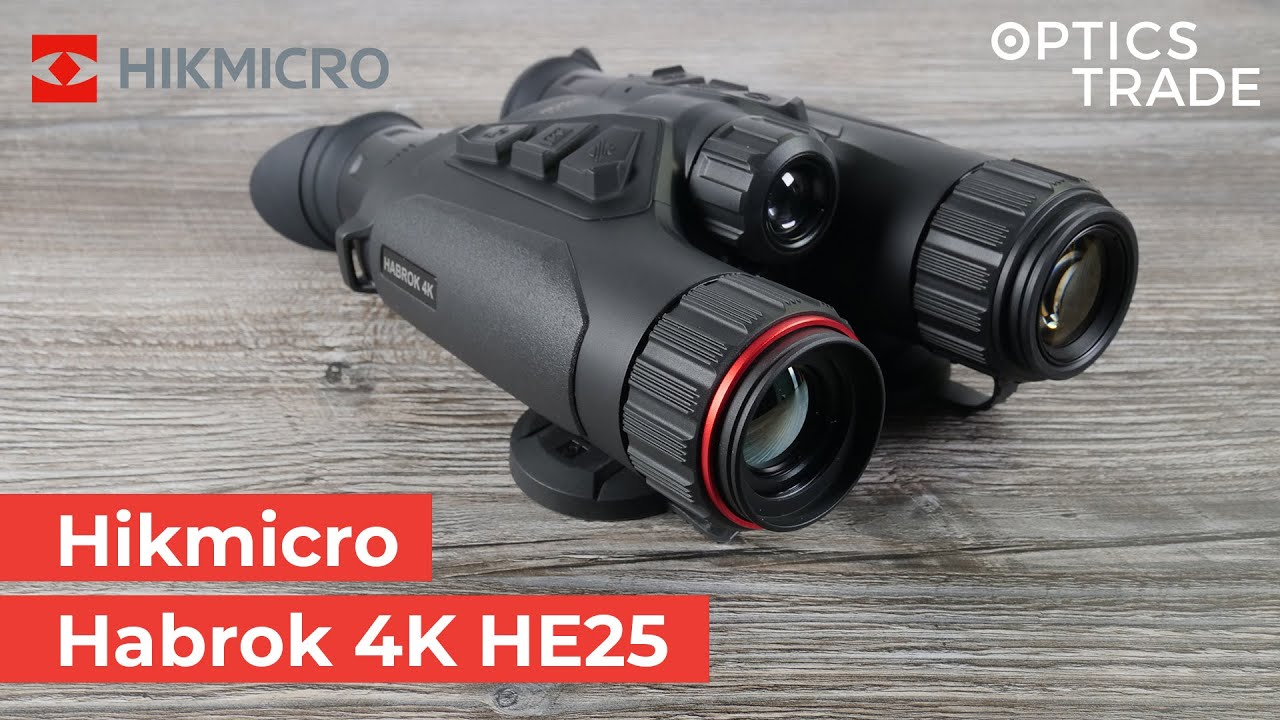 Обзор многоспектрального бинокля Hikmicro Habrok 4K HE25 | Обзоры Optics Trade