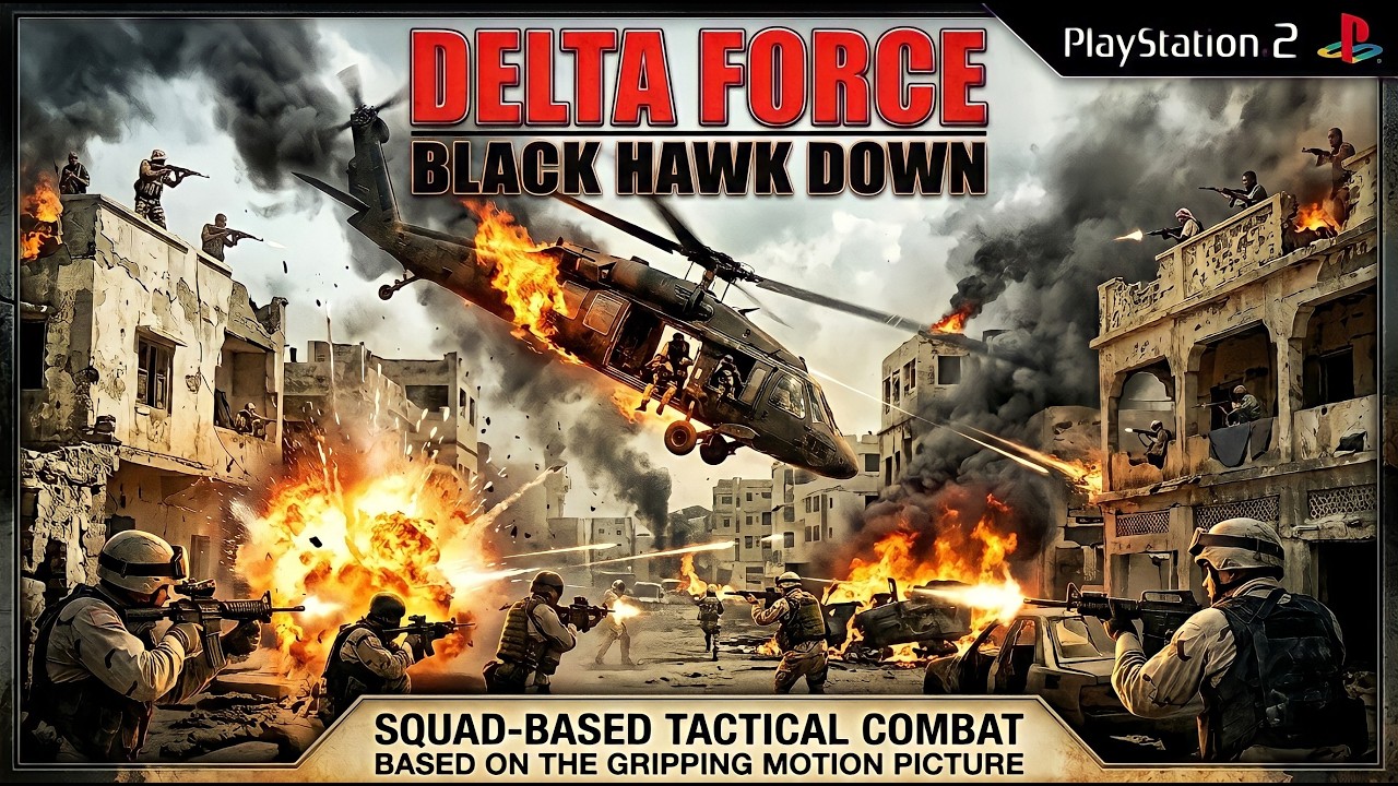 SIANG PARA PEJUANG JAGOAN - DELTA FORCE BLACK HAWK DOWN PS 2 PART 1 #shorts #deltaforce