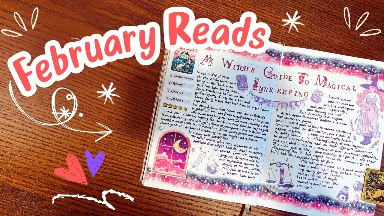 📚 10 Books I Read in February! | Reading Wrap-Up in My Journal📚