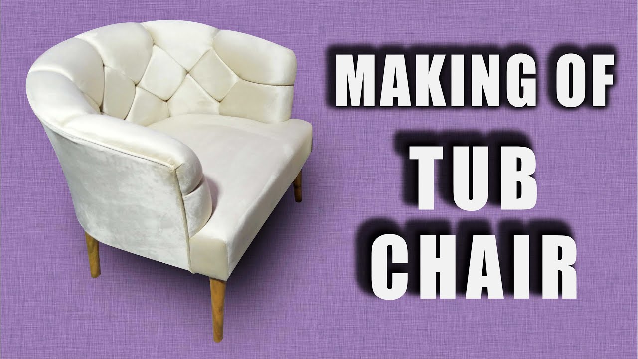 How Is Tub Chair Made | How To Upholster A Tub Chair | Wood Link