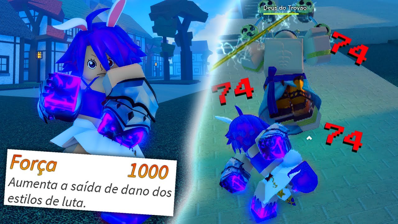 Eu QUEBREI o Grand Piece Online com essa BUILD DE DANO 😳 Solei os Bosses do Primeiro Mundokkkk 🥶