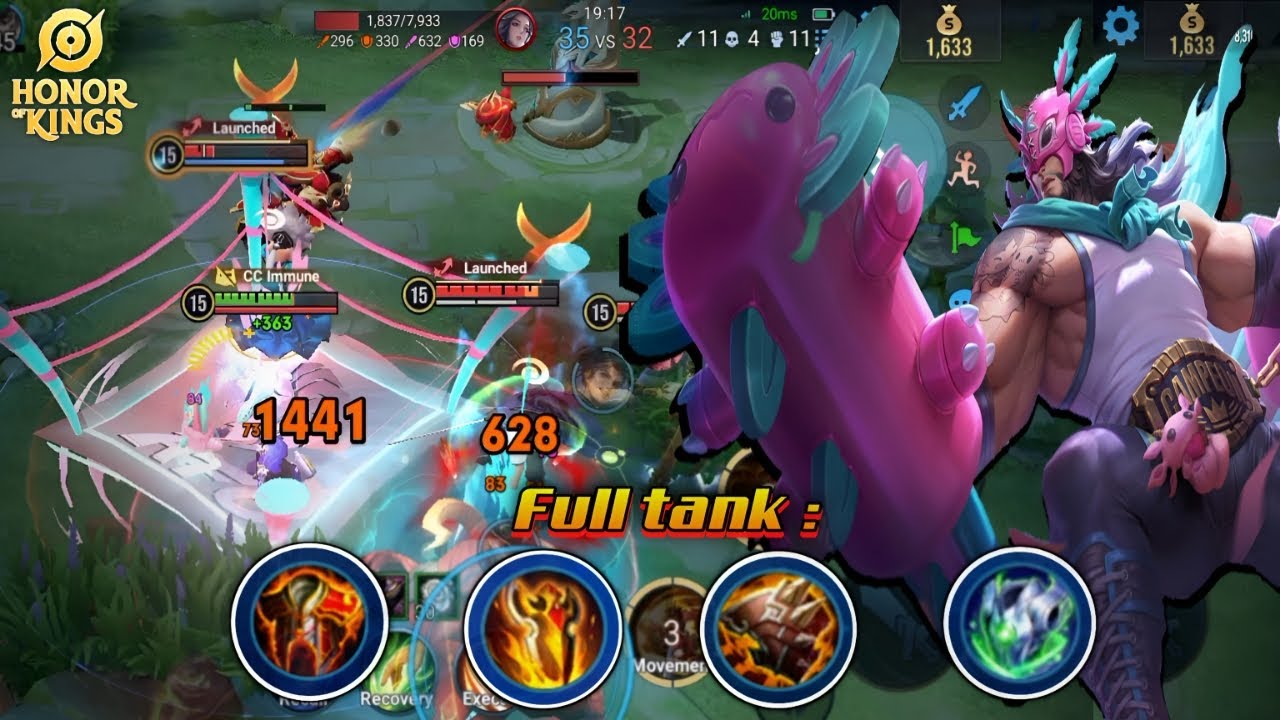 TANK CARRY?! LIAN PO CLASH LANE FULL TANK BUILD & ARCANA GUIDE | HONOR OF KINGS | 116