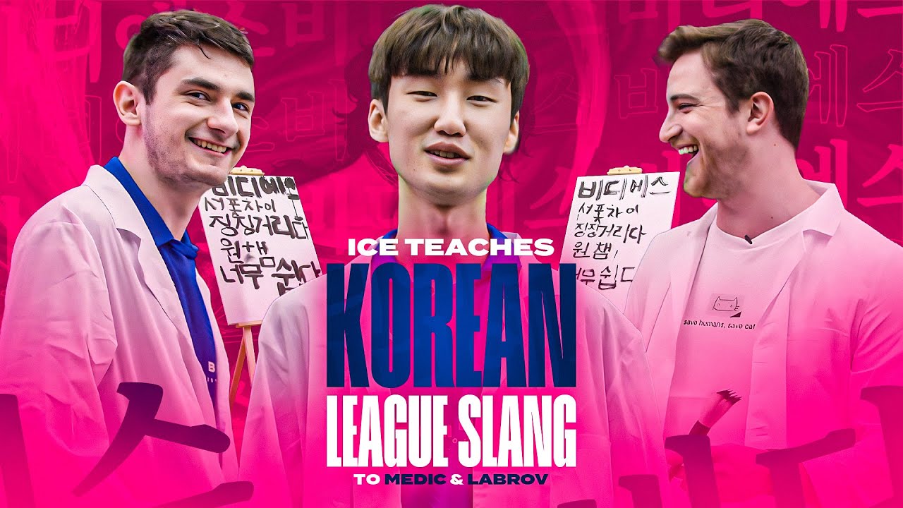 Ice teaches KOREAN LEAGUE SLANG to Medic & Labrov