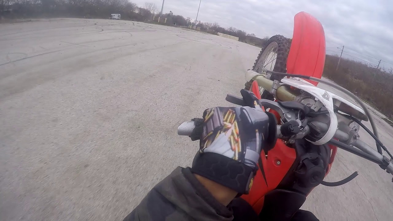 wheelie tutorial (Cr85 Edition)