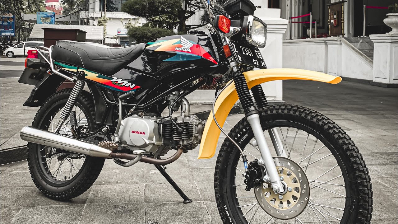 Upgrade pengereman Honda WIN 100 jadi cakram PNP