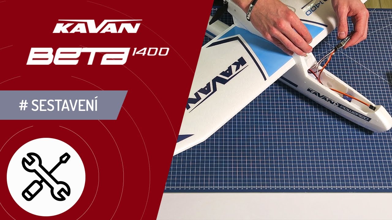 Stavba RC letadla Kavan Beta 1400 | RCprofi.cz