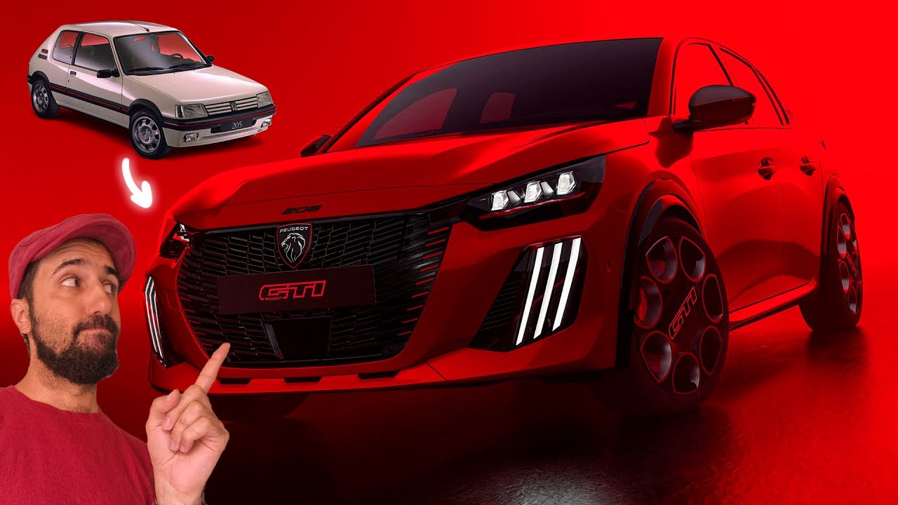 Peugeot e-208 GTi | Historia y origen desde el mítico 205 GTi